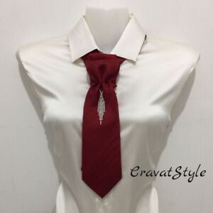 Tie women's. Silk 100% Italy. Collar, necklace, necktie, cravat. Hand-made