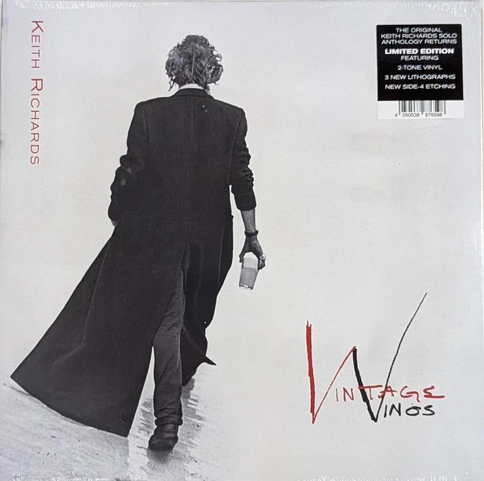 KEITH RICHARDS Vintage Vinos SEALED limited 2LP Record Store Day Two-Tone Vinyl - Image 1 of 1