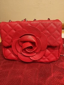 Cartera rosa roja nueva con etiquetas (rojo Lany6079s) - Imagen 1 de 9