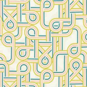 1 Yard Robert Kaufman Wilshire Lines Wishwell Cotton Fabric WELD-20506-84 CREAM - Picture 1 of 7