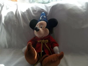 ¡Nuevo! Disney Mickey Mouse Hechicero Fantasía Mago 21" Juguete de Peluche - Bin BB - Imagen 1 de 5