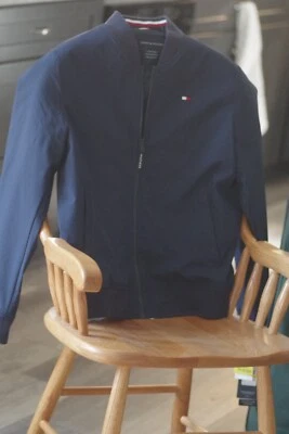 Tommy Hilfiger Chaqueta 3 Capas Tela Resistente al Agua y al Viento Talla MED $195 NUEVA CON ETIQUETAS Foto 1 de 4