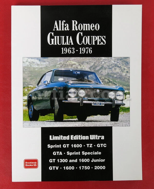 Alfa Romeo Giulia Cupés Edición Limitada Ultra 1963-1976 Nuevo Foto 1 de 1