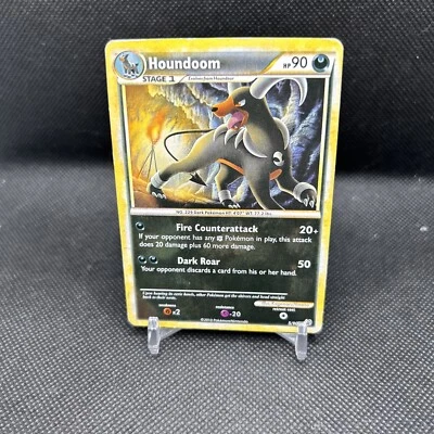 Houndoom  5/90 Undaunted Rare Pokémon Card 2010 - Image 1 of 2