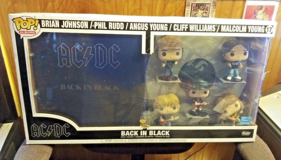 Funko Back in Black Album Artists Vinyl Pop Action Figure Collection