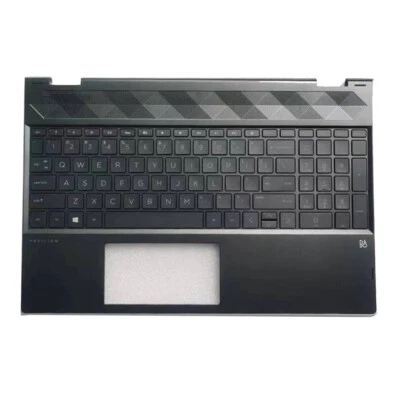 Laptop For HP PAVILION X360 15-CR 15T-CR TPN-W132 15-CR0037 Palmrest US Keyboard - Image 1 of 4