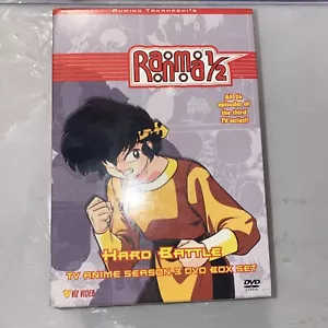 Ranma 1/2: Hard Battle - Season 3 (DVD, 5-Disc Set) Anime Series - Picture 1 of 13