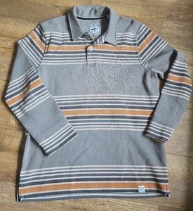 P20 Caudale Heavyweight Stripe Rib Rugby Limestone Neutral Orange Weird Fish M. - Picture 1 of 10