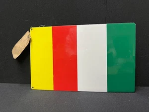 Placa de pintura BP del archivo de Boos & Hahn (17 de enero de 1961) placa esmaltada - Imagen 1 de 4