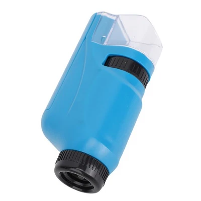 New Pocket Microscope 60X-120X Magnification LED Light Students Portable - Image 1 of 4
