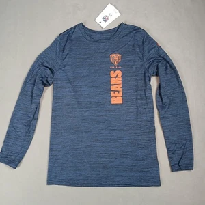 NWT Nike Dri-Fit NFL On Field Chicago Bears Long Sleeve Shirt Youth L 14/16 - Picture 1 of 5