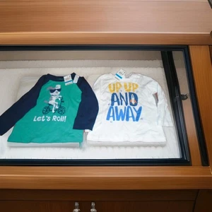FIRST IMPRESSION INFANT BOYS LONGSLEEVE TSHIRT LOT NEW WITH TAGS AGE 24 MONTHS - Picture 1 of 2