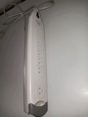 Belkin 7-Outlet Surge Master Power Strip F9H700-05 Protector with 5ft 785 Joules - Image 1 of 4