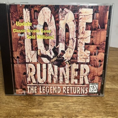 Lode Runner The Legend Returns Pc Game Complete with Manual 1996 - Image 1 of 4