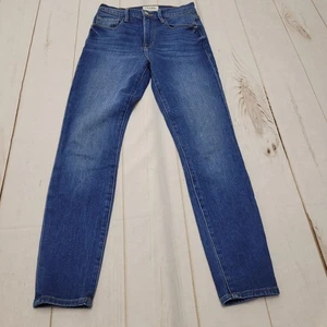 Frame Ali High Rise Cigarette Jeans Olympus Blue Ankle  - Bild 1 von 11