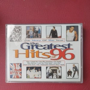 THE STORY OF THE YEAR THE GREATEST HITS OF 96 DOUBLE CASSETTE TAPES VERY GOOD - Picture 1 of 3
