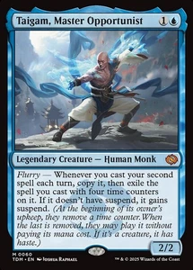 MTG Taigam, Master Opportunist Tarkir: Dragonstorm 0060 Regular Mythic - Picture 1 of 3