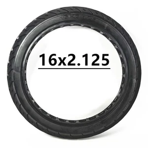 16x2.125 Tire Electric Bike Tire Private Land Use Practical To Use Black Color - Picture 1 of 12
