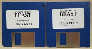 Shadow of the Beast © 1989 Juego Psygnosis para Commodore Amiga 500 600 1000 1200 - Imagen 1 de 8