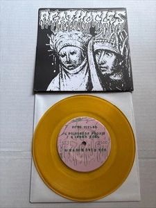 Disreantiyouthhellchristbastardassmanx / Agathocles – Split 7" Grindcore Thrash - Picture 1 of 2