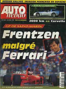 AUTO HEBDO Nr.1083 30.04.1997 GP SAN MARIN CHEVROLET CORVETTE MERCEDES E280 - Bild 1 von 1
