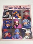 ASN Hats Mittens & Scarves 9 Sets Sized for Children & Adults Crochet Pattern