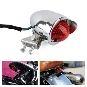 Motorcycle Rear Tail Light For Harley Bobber Chopper Brake Stop Lamp Indicators - Picture 1 of 10