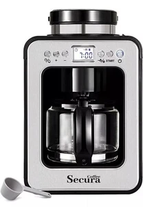 Secura Coffee Maker with Grinder, Programmable Grind and Brew Coffee - Picture 1 of 5