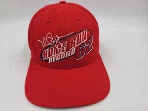 Cappello Berretto Snapback Vintage Mark McGwire 62 Home Run Record Nuova Era MLB Baseball - Foto 1 di 19