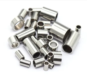 1.5-30mm stainless steel smooth pipe bead loose gasket accessories - Picture 1 of 10