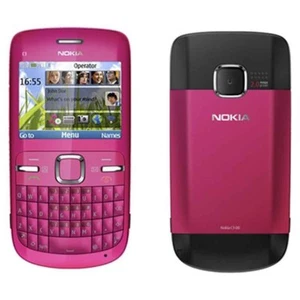 Original Unlocked Nokia C3-00 New Condition 2.0MP WIFI Bluetooth Red Cell Phone - Picture 1 of 2