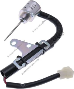 12V Shutoff Solenoid Valve 1G820-60022 1G820-60012 for Kubota D722 D782 D902 - Picture 1 of 5