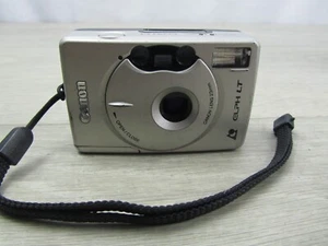 Canon ELPH LT APS Film Camera Point & Shoot 23mm Prime Fixed Lens Tested & Ready - Picture 1 of 5