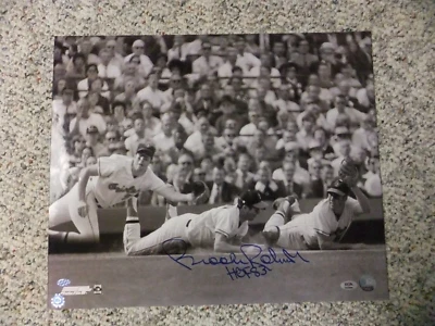 L#513 Brooks Robinson autograph photo, Baltimore Orioles, 1970 World Series, PSA - Image 1 of 3