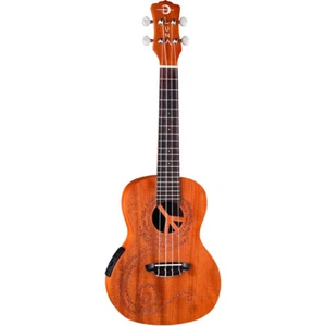 Luna Guitars Concerto Ukulele Elettrico Pace Maluhia Mogano Concerto Uke, Nuovo! - Foto 1 di 1