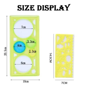 Spirograph Drawing Stencils Set | Creative Art Toy for Kids | Educational Ruler - Picture 1 of 6