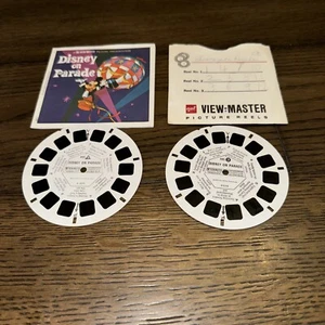 gaf packet View-Master Disney on Parade 2 reels Packet B517, No disc 2/envelope - Picture 1 of 1