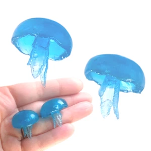 Miniature Jellyfish - Choose a size - small sea animal minis diorama arts craft - Picture 1 of 3