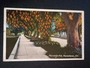 Pasadena, CA-California, Marengo Avenue, Vintage Postcard Postmarked 1913 RFD - Picture 1 of 2