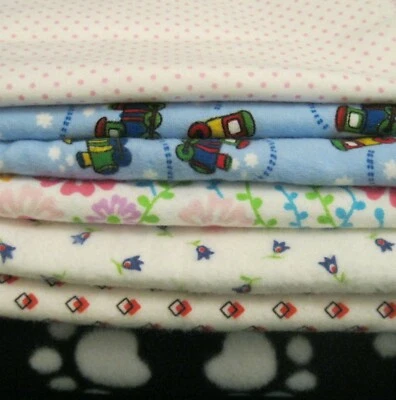 9 PIEZAS DE TELA 6 FIELTRO PATAS ESTAMPADAS TREN ROSA LUNARES DIAMANTE FLORAL ¡Y MÁS! Foto 1 de 3