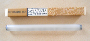 NOS Sylvania LUMILINE Frost 11.75" 40W 115-125 V Light Bulb Lamp Disc Base