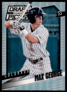 2014 Panini Prizm Perennial Draft Picks Silver #99 Max George Colorado Rockies