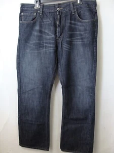 ~ Nice Pre-Owned Levi's Men's 527 Low Rise Boot Cut Jean 38w x 32L Dark Wash ~ - Picture 1 of 8