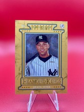 2004 DONRUSS DIAMOND KINGS Derek Jeter DK-1 INSERT /2500 New York Yankees