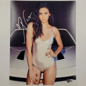 Nina Dobrev signed 11x14 Foto Vampire Diaries Autogramm ~ Beckett BAS Holo - Bild 1 von 3