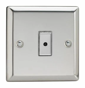 Varilight JCE101 Espejo Cromado 1 Banda Control Remoto/Táctil Maestro LED Atenuador 0-100W - Imagen 1 de 1