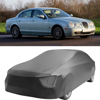 For Jaguar S-TYPE Car Cover Outdoor Satin Stretch Waterproof UV Scratch Protect - image 1 of 4