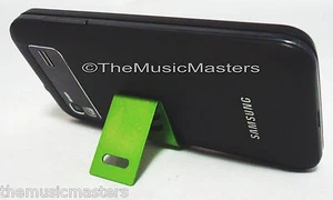 Micro Mini Cell Phone Smartphone Display Stand Holder Cradle "Mean Smile" Green - Picture 1 of 4