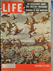 LIFE September 28,1959 Bird Migration / Russian Moon Rocket / Trotsky's Killer - Picture 1 of 3