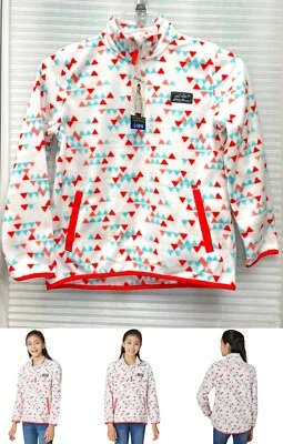 Suéter polar Eddie Bauer juvenil 1/4 cremallera | Blanco o azul oscuro | Nuevo Foto 1 de 4